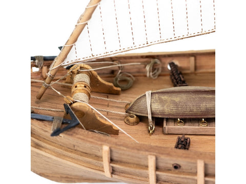 Amati Niña karavelė 1:65 – medinis surenkamas laivo modelis