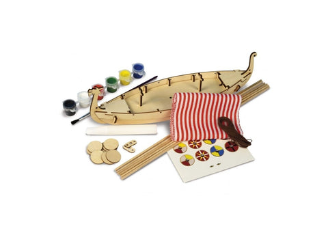 Artesania Latina medinis vikingų laivas Drakaras, surenkamas 8+ (30506N)