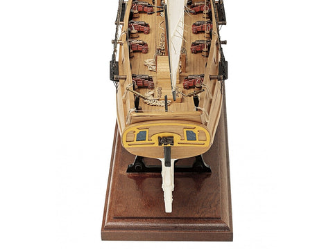Amati piratų laivo Adventure medinis surenkamas modelis 1:60, 37 cm