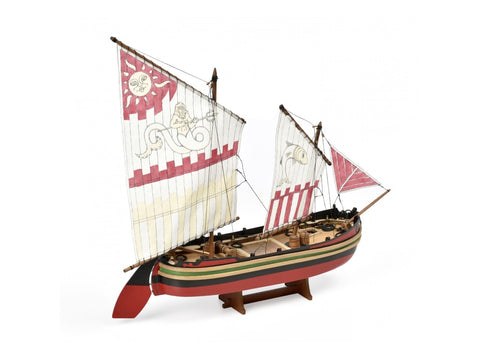 Amati Trabaccolo medinis laivo modelio rinkinys, 35 cm (B1562)