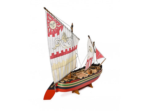 Amati Trabaccolo medinis laivo modelio rinkinys, 35 cm (B1562)