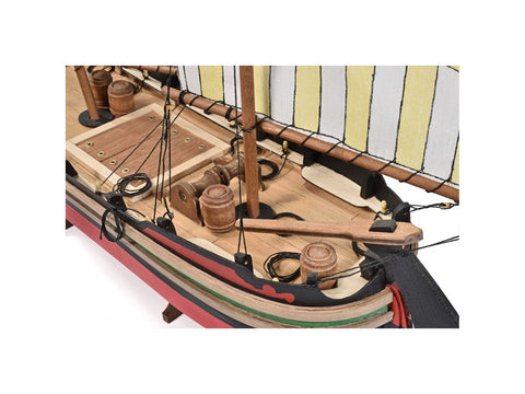 Amati Trabaccolo medinis laivo modelio rinkinys, 35 cm (B1562)