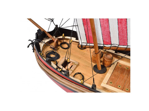 Amati Trabaccolo medinis laivo modelio rinkinys, 35 cm (B1562)