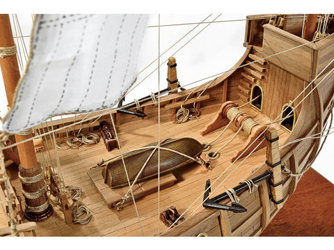 Amati Santa Maria karavelė 1:65 surenkamas medinis laivas 54 cm