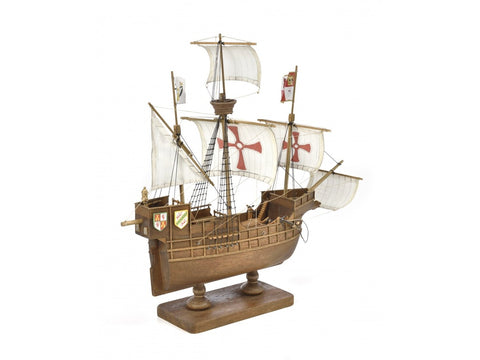 Amati Santa Maria medinis laivo modelio rinkinys 1:100, Pirmas žingsnis