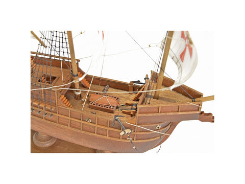 Amati Santa Maria medinis laivo modelio rinkinys 1:100, Pirmas žingsnis