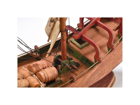 Amati Sampang medinis laivo modelio rinkinys 34 cm (Italija)