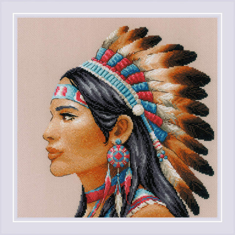 Amazing Women. America. Siuvinėjimo rinkinys iš RIOLIS Nr.: 2255 - HOBi.LT