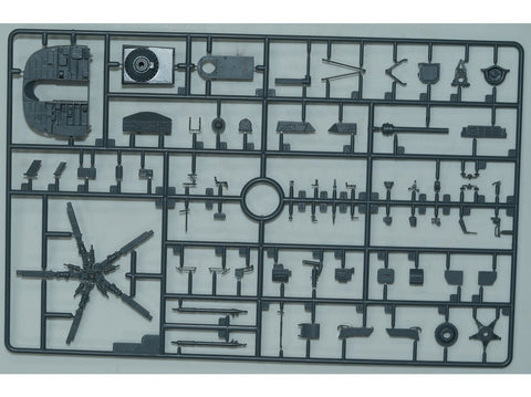Mi-17 „Hip“ ankstyvas 1:48 plastikinis surenkamas sraigtasparnio modelis