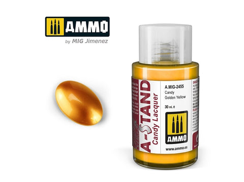 AMMO MIG A-Stand Candy auksinė geltona dažai 30 ml (2455)