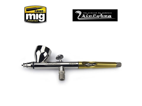 AMMO MIG AIRCOBRA aerografas 0.3 mm, dvigubo veikimo, gravitacinis