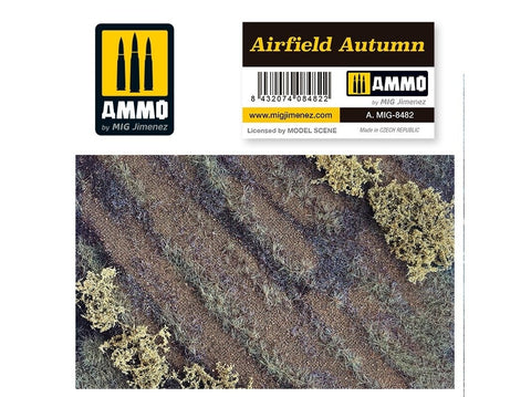 AMMO MIG aerodromo kilimėlis AIRFIELD AUTUMN 245x245 mm