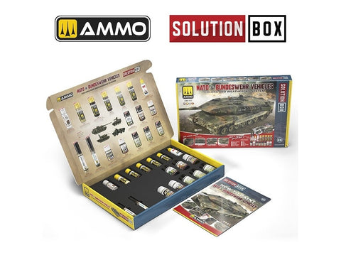 AMMO MIG Solution Box 26: NATO & Bundeswehr – dažų ir sendinimo rinkinys