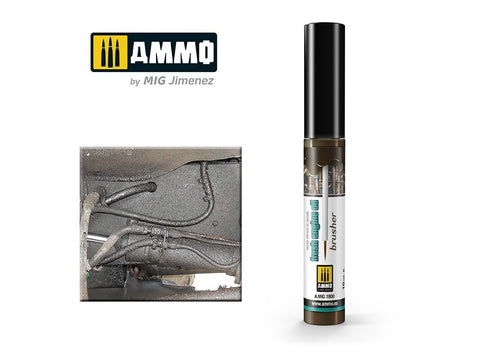AMMO MIG Effects Brusher Fresh Engine Oil 1800 – tepalo dėmių efektas