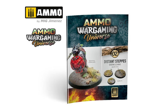 AMMO MIG knyga „Distant Steppes“ – stepės dioramų vadovas