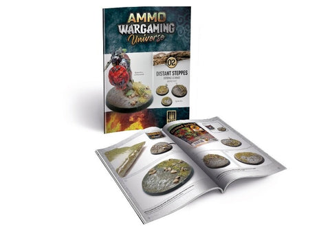 AMMO MIG knyga „Distant Steppes“ – stepės dioramų vadovas