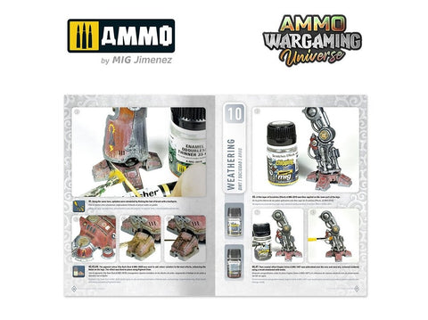 AMMO MIG Wargaming knyga: kovinių šarvų sendinimo technikos