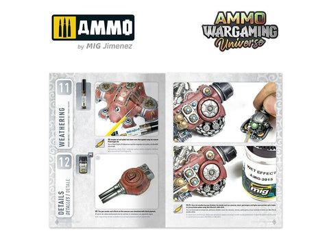 AMMO MIG Wargaming knyga: kovinių šarvų sendinimo technikos