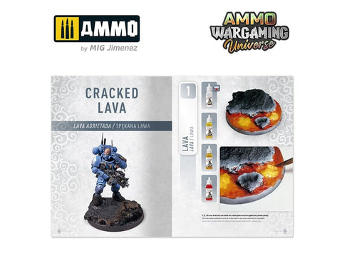 Ammo Wargaming Universe knyga 04: Vulkaninis reljefas ir lava
