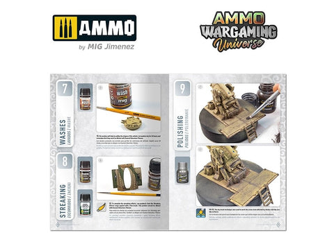 AMMO MIG knyga „Weathering Combat Vehicles“ – kovinės technikos dažymas