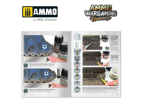 AMMO MIG knyga „Weathering Combat Vehicles“ – kovinės technikos dažymas