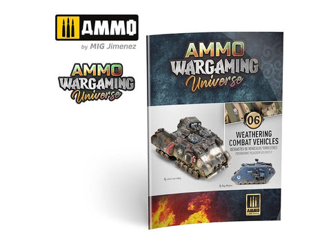 AMMO MIG knyga „Weathering Combat Vehicles“ – kovinės technikos dažymas