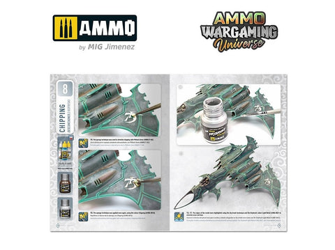 AMMO MIG Wargaming knyga: lėktuvų ir kosminių laivų sendinimas
