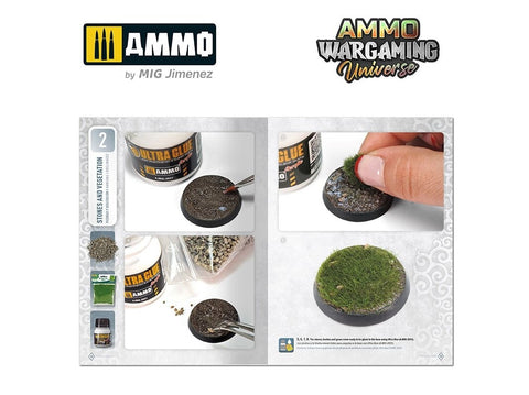 AMMO MIG Wargaming knyga Nr.10 – Derlingos pievos dioramoms (40 p.)