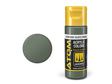 AMMO MIG ATOM akriliniai dažai Atlantinė žalia 20 ml (20097)