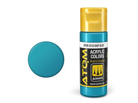 AMMO MIG ATOM akriliniai dažai Baby Blue, 20 ml (20120)