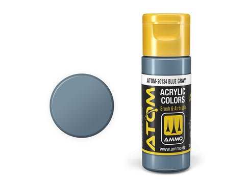 AMMO MIG ATOM akriliniai dažai melsvai pilka, 20 ml, 20134