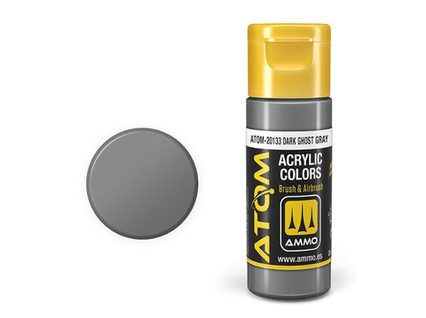 AMMO MIG ATOM akriliniai dažai Dark Ghost Gray 20 ml (20133)