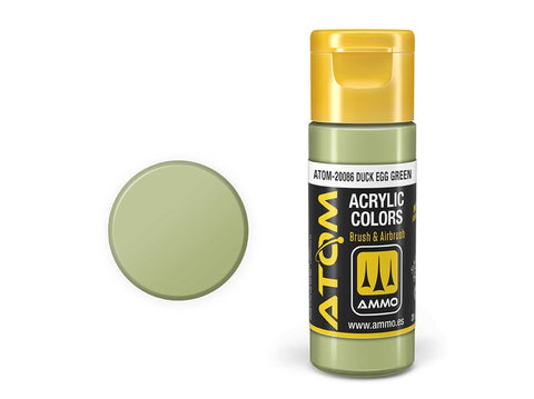 AMMO MIG ATOM akriliniai dažai Duck Egg Green 20 ml (20086)