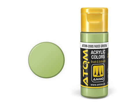 AMMO by MIG ATOM akriliniai dažai Faded Green 20 ml (20085)