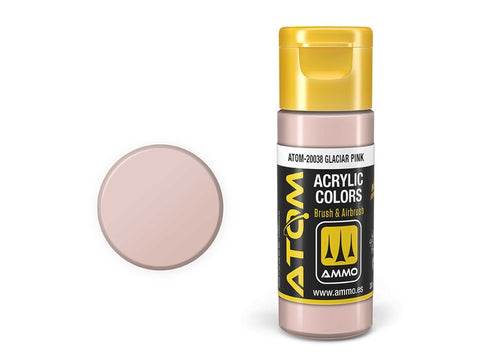 AMMO MIG ATOM akriliniai dažai Glacier Pink 20 ml (20038)
