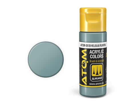 AMMO MIG ATOM akriliniai dažai RLM78 Hellblau, 20 ml (20126)