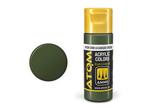 AMMO MIG ATOM akriliniai dažai IJA Kawasaki Green 20 ml (20068)