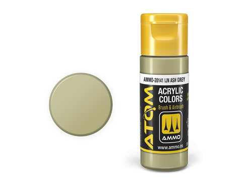AMMO MIG ATOM akriliniai dažai IJN Ash Grey, 20 ml (20141)