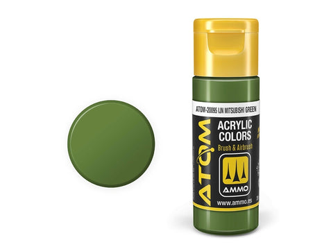 AMMO by MIG ATOM akriliniai dažai IJN Mitsubishi Green 20 ml (20095)
