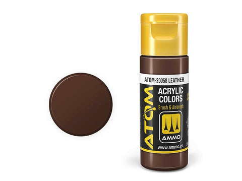 AMMO MIG ATOM akriliniai dažai Odos (Leather) 20 ml 20058
