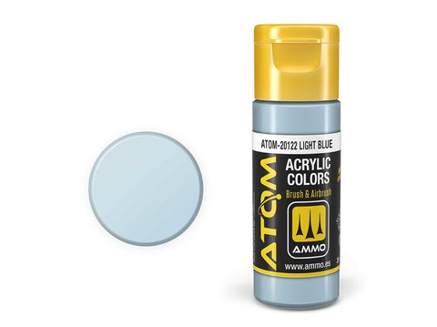 AMMO MIG ATOM akriliniai dažai šviesiai mėlyna 20 ml (20122)