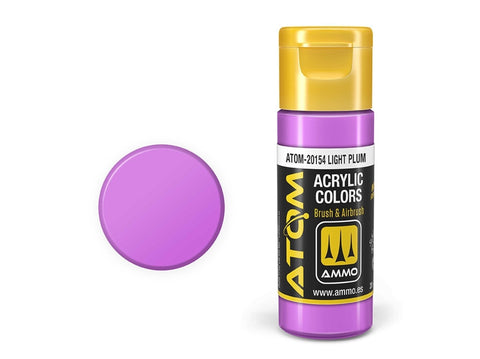 AMMO MIG ATOM akriliniai dažai Light Plum, 20 ml (20154)