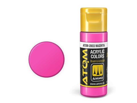 AMMO MIG ATOM akriliniai dažai Magenta, 20 ml (20033)