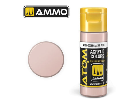 AMMO MIG ATOM akriliniai dažai Glacier Pink 20 ml (20038)