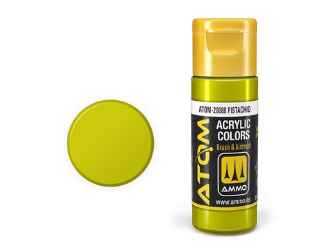 AMMO MIG ATOM akriliniai dažai – pistacijų žalia, 20 ml (20088)