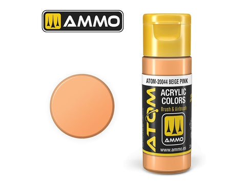 AMMO MIG ATOM akriliniai dažai Beige Pink 20 ml (20044)