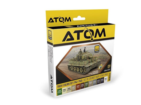 AMMO MIG ATOM akrilinių dažų rinkinys Tiger I (1942–1945) 20729