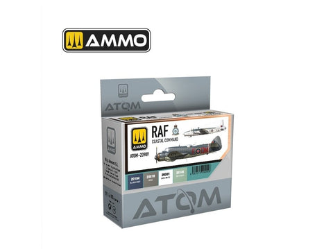 AMMO MIG ATOM akrilinių dažų rinkinys RAF Coastal Command 20909