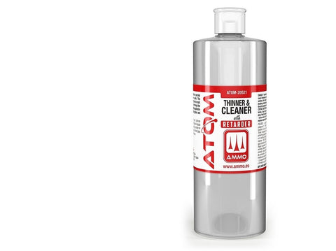 AMMO MIG ATOM akrilinių dažų skiediklis su lėtintoju ir valiklis 400 ml