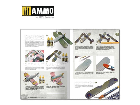 AMMO MIG Sraigtinių lėktuvų 1/144 modeliavimo vadovas T.1 (EN/ES) 6144